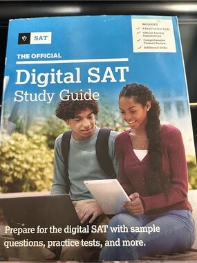 Official Digital SAT Study Guide College Board 2024 Practice Tests Prep Book